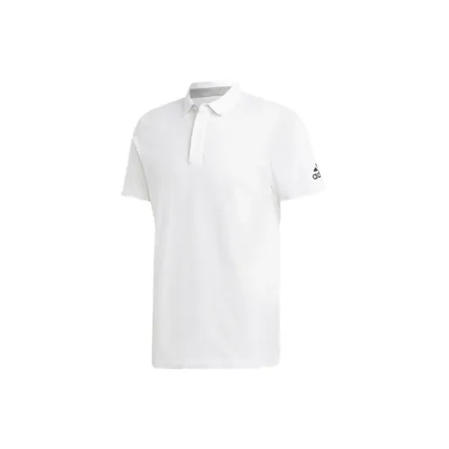 Adidas Polo Shirts Men White