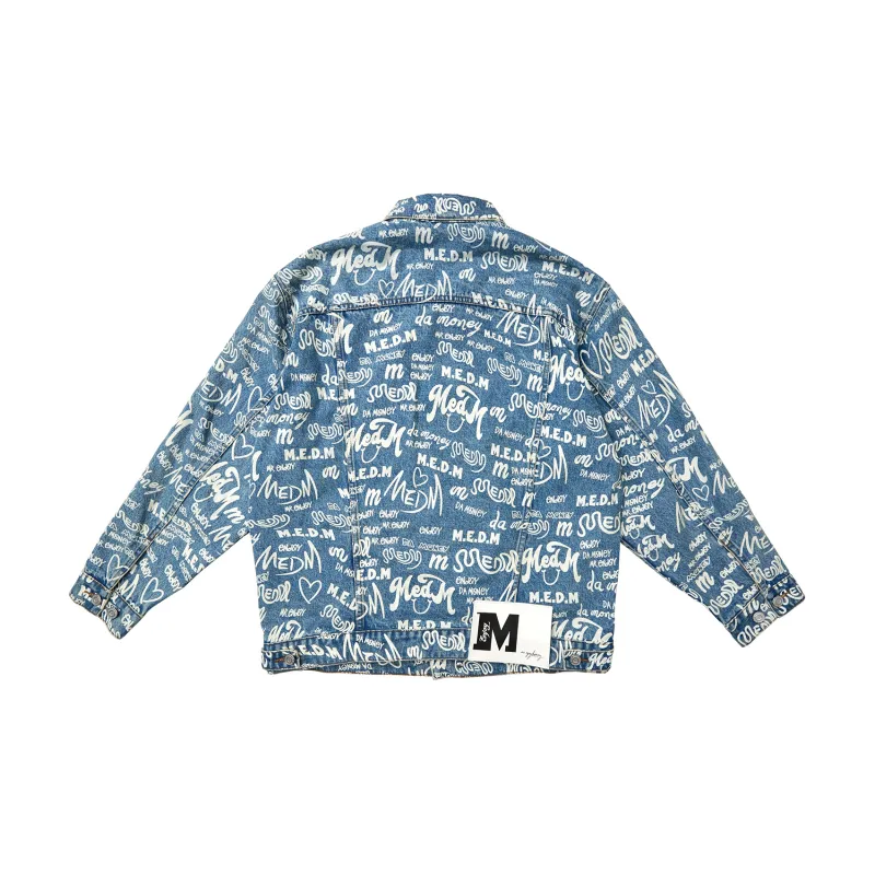 MR.ENJOYDA MONEY Denim Jackets Unisex-1