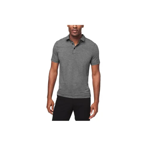 Lululemon Evolution Polo Shirts Men Light Gray