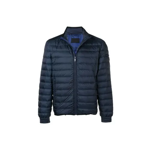 PRADA Down Jackets Men Dark Blue