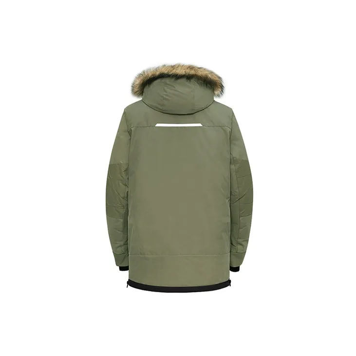 New Balance Down Jacket Winter Unisex Army Green-1