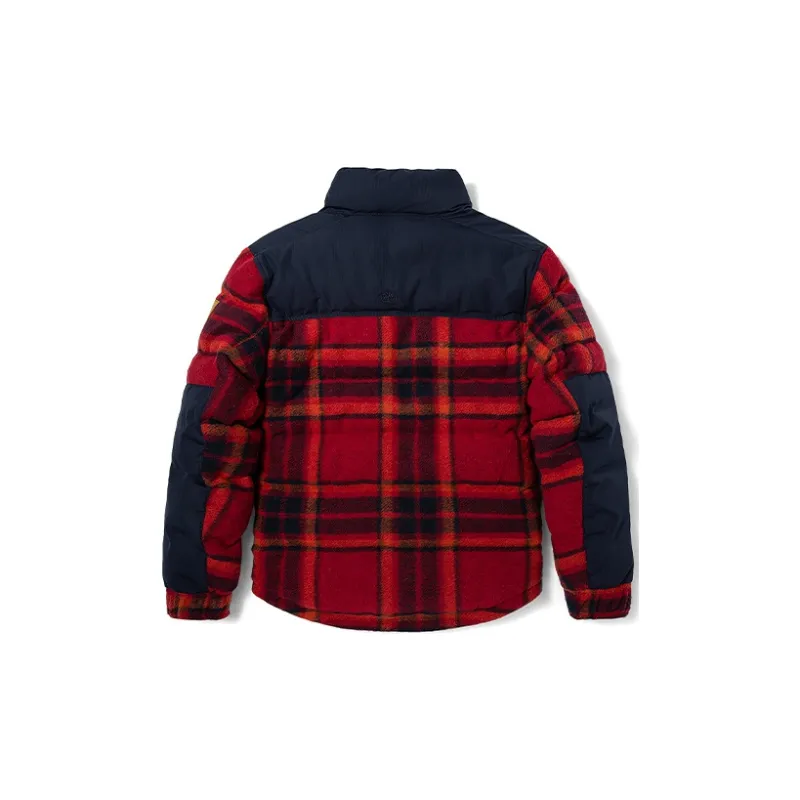 Timberland Colorblock Stand Collar Thickened Down Jacket Men's-1
