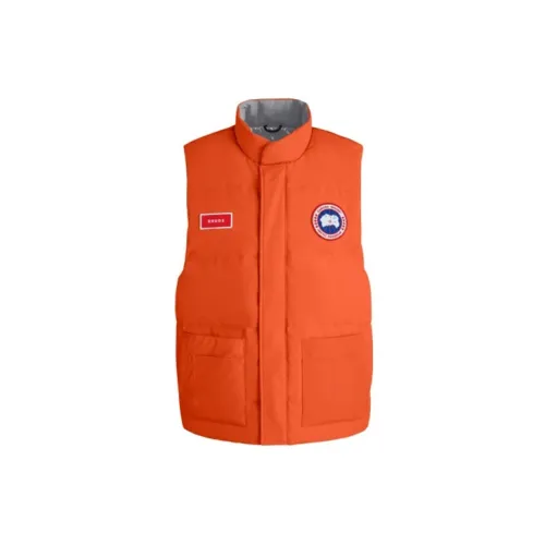 Canada Goose Down Jackets Unisex Orange