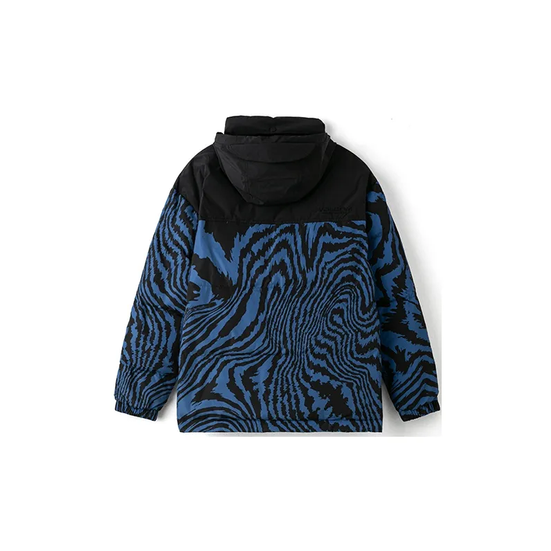 VOLCOM Down Jacket Unisex Blue Black-1