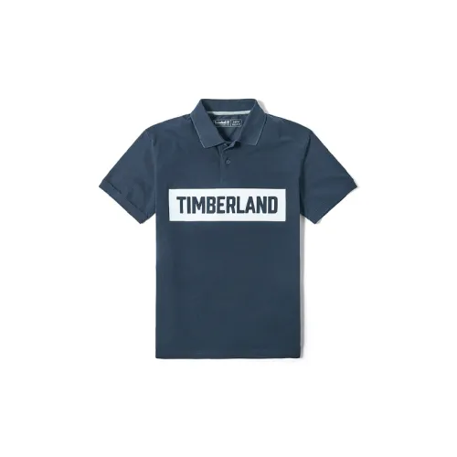 Timberland Polo Shirts Men Blue