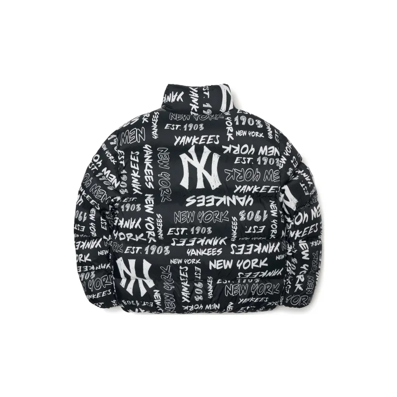 MLB Down Jacket Winter Cropped Unisex Black-1