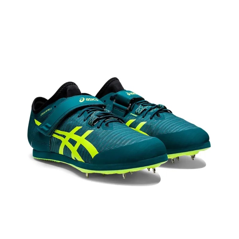 Asics Long Jump Pro 3 'Teal Neon Yellow'-2