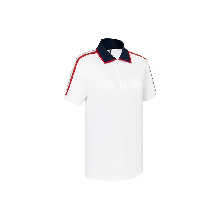 GUCCI Cotton Polo With GUCCI Stripe-2