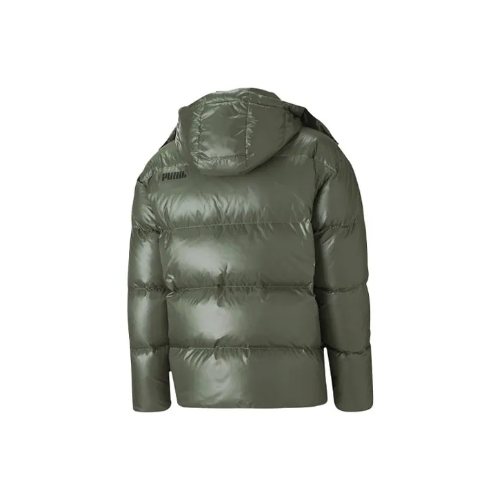 PUMA Volume Down Jacket Down Jacket Winter Men's Green-1