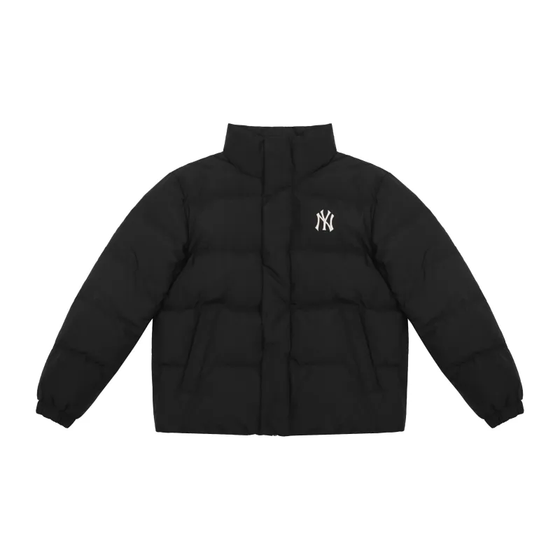 MLB New York Yankees Down Jacket Cropped Unisex Black-1