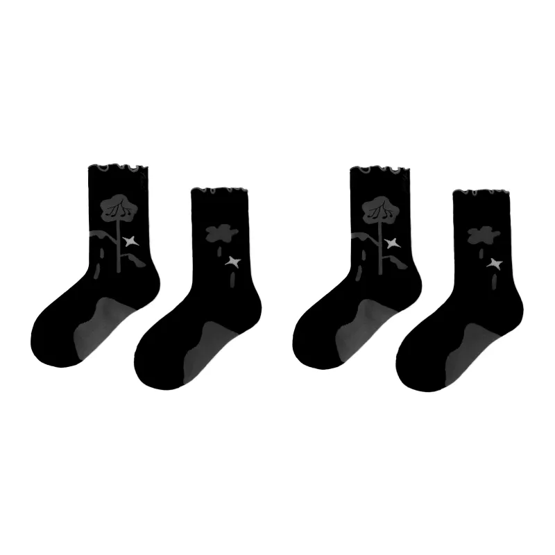 TOOCI Knee-High Socks Women's Combo Set-3