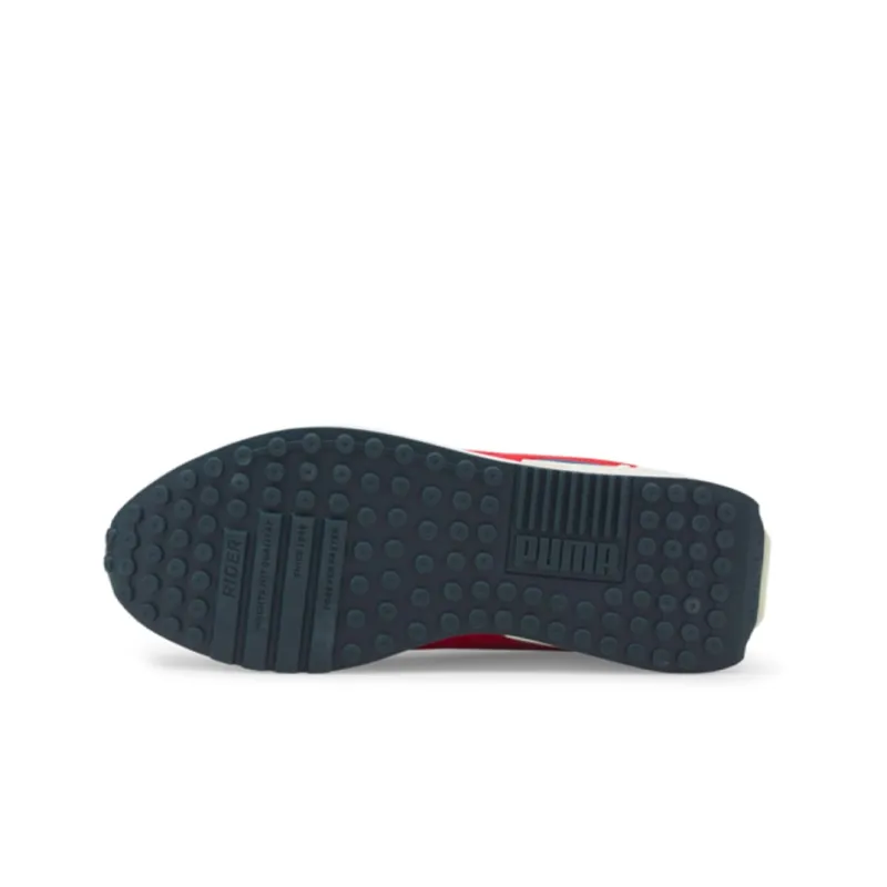PUMA City Rider Electric Low-Top Sports Casual Shoes Men's White Red Gray-4