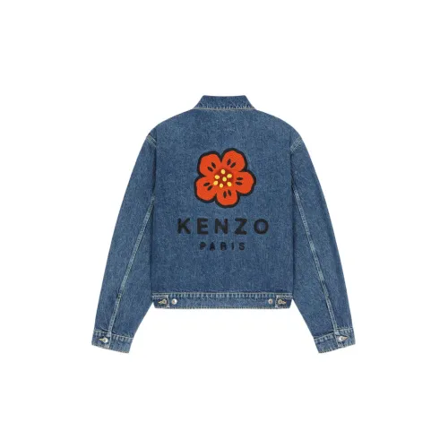 KENZO Nigo Drop3 Denim Jackets Men Blue