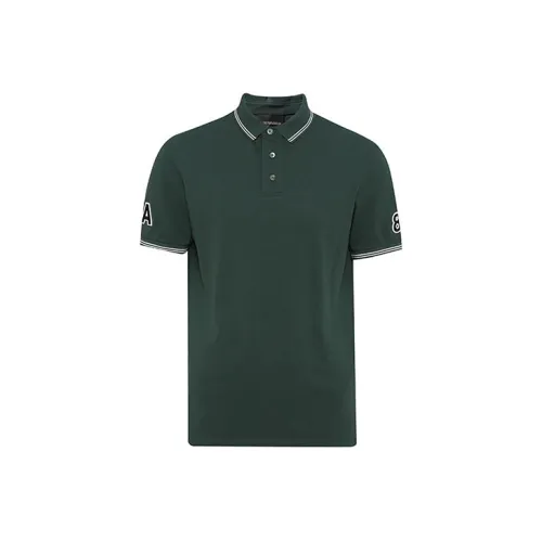 EMPORIO ARMANI Polo Shirts Men Green