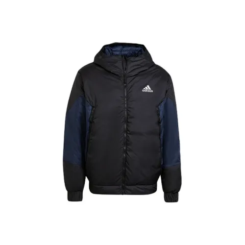 Adidas Down Jackets Men Navy Blue Blue