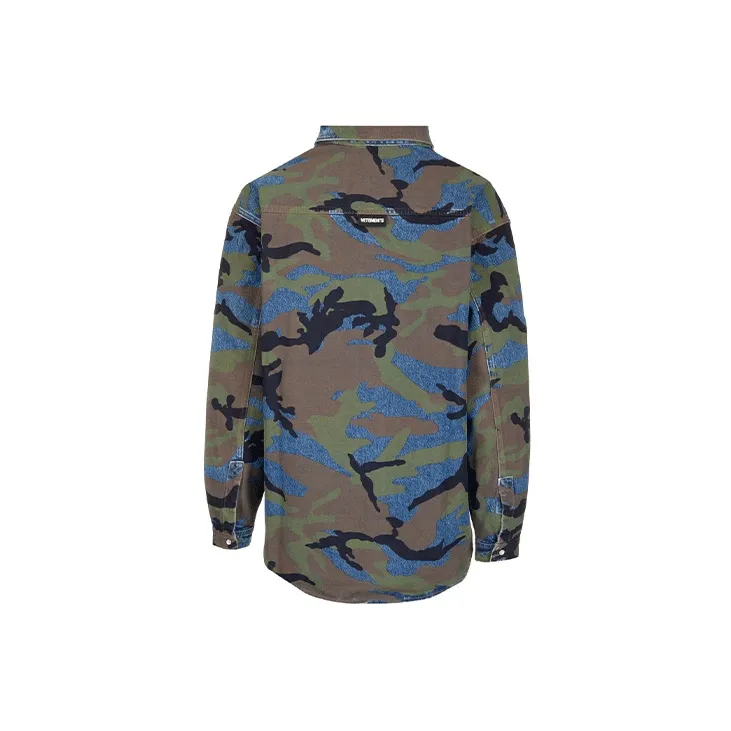 Vetements Denim Jackets Men Multicolor-1