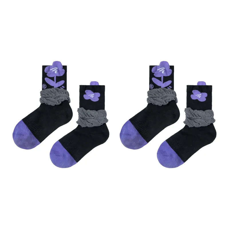TOOCI Mid Calf Socks Women's Combo Set-3