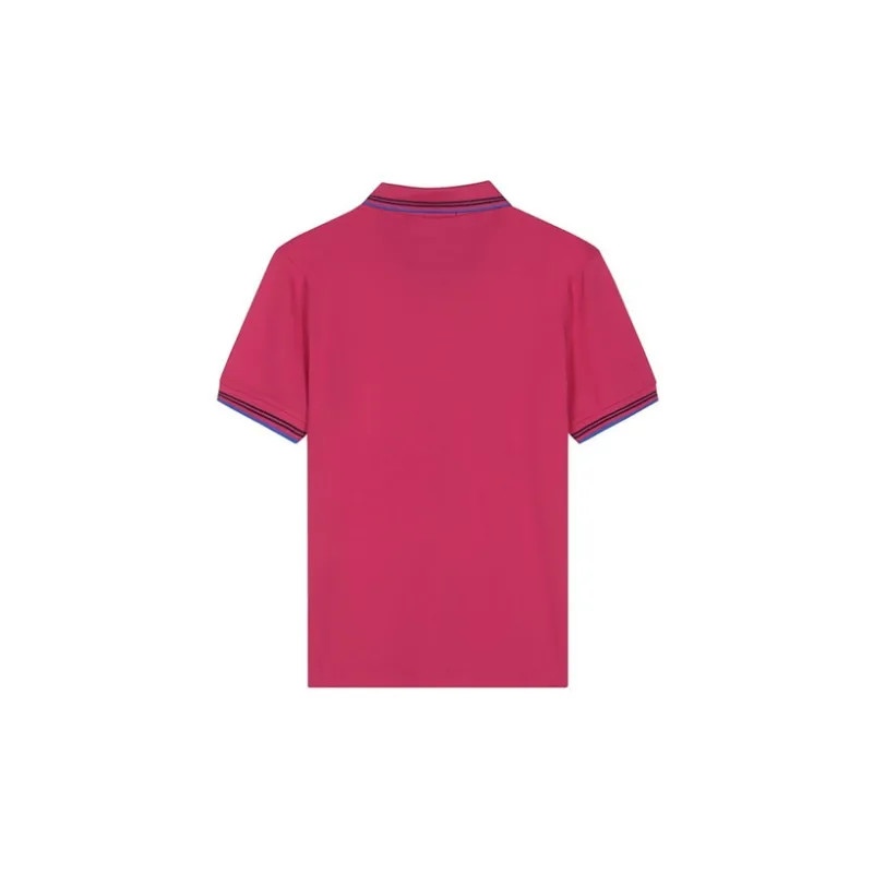 HUGO BOSS Polo Shirts Men Rose Red-1