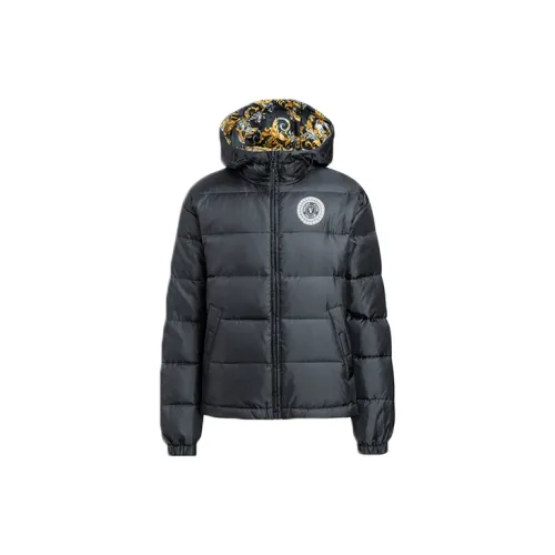 VERSACE JEANS COUTURE Down Jackets Men Black