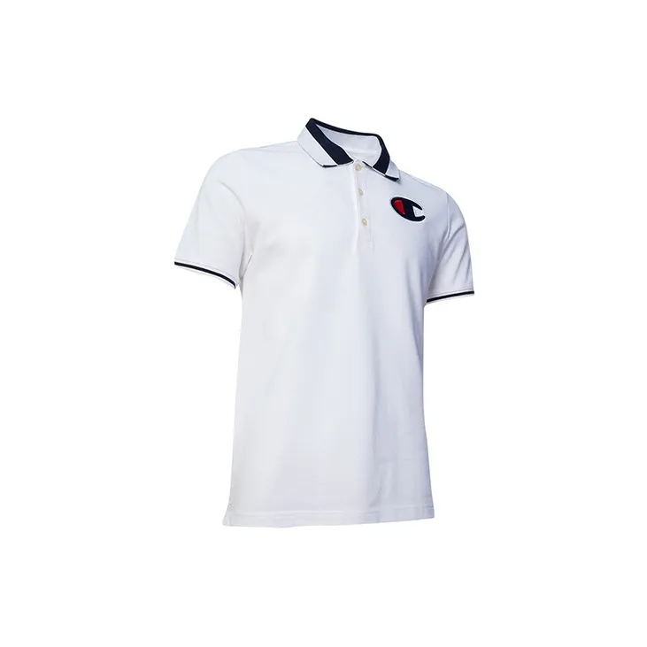 Champion Polo Shirts Men White-3
