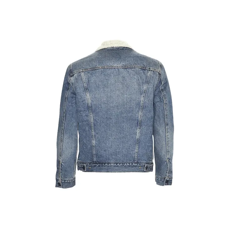 Levis Velvet Jackets Men Blue-1