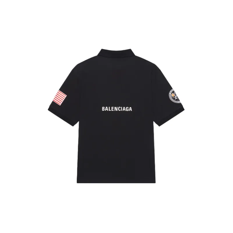 Balenciaga Nasa Space Multi Patch Polo-1