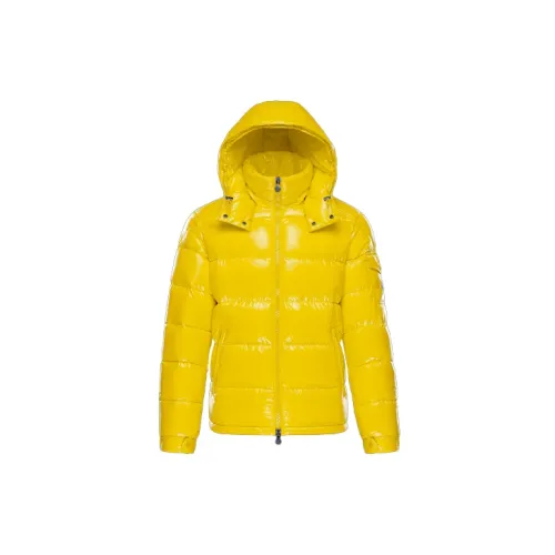 Moncler Maya Series Down Jackets Men Yellow