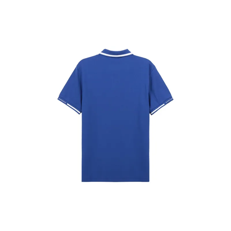 EMPORIO ARMANI Polo Shirt Men's Royal Blue-1
