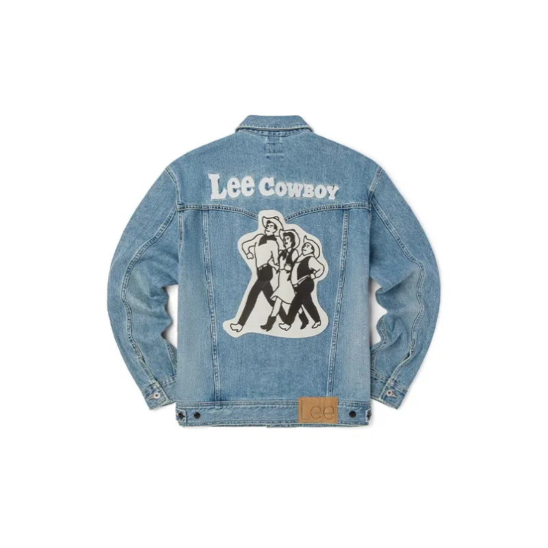 Lee Denim Jackets Men Medium Blue-1