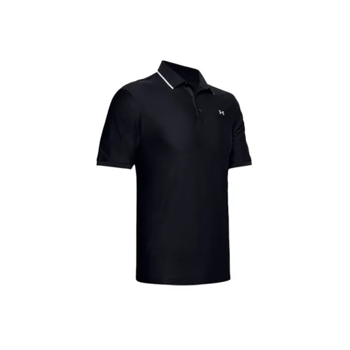 Under Armour Playoff Polo Shirts Men Black