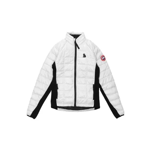 Canada Goose HyBridge Down Jackets Unisex White