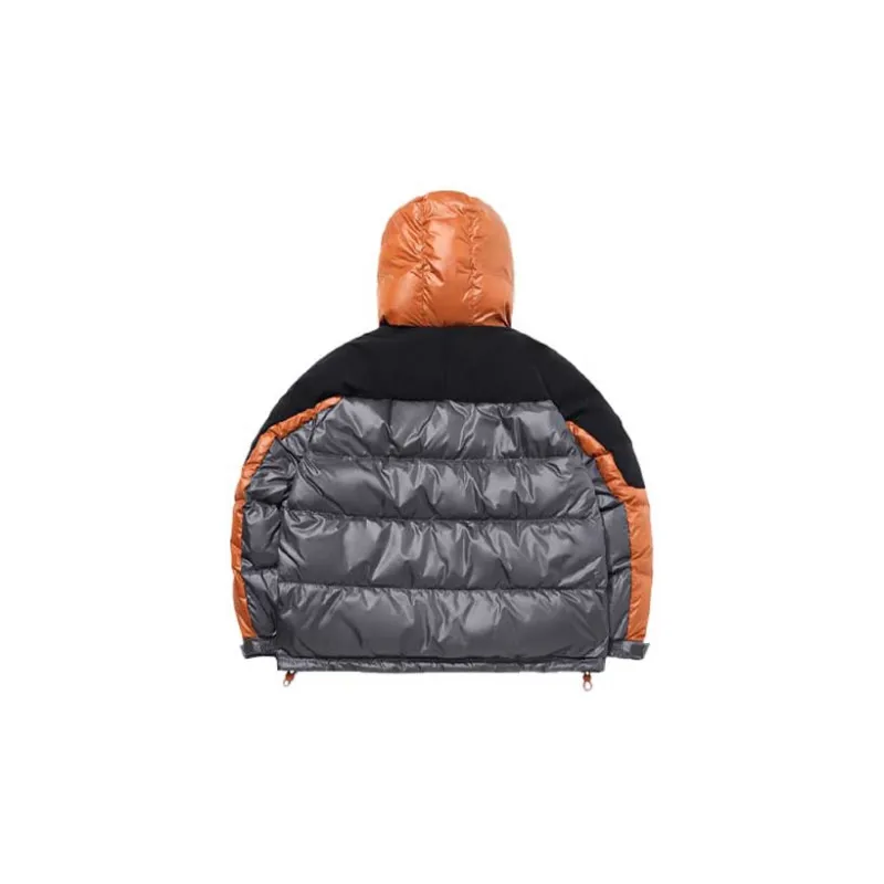 LiNing Badfive Down Jacket Winter Men's Thunderstorm Gray-1