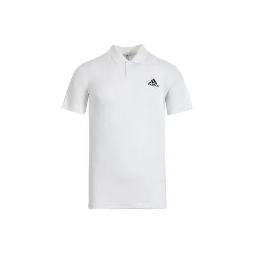 Adidas Polo Shirts Men White