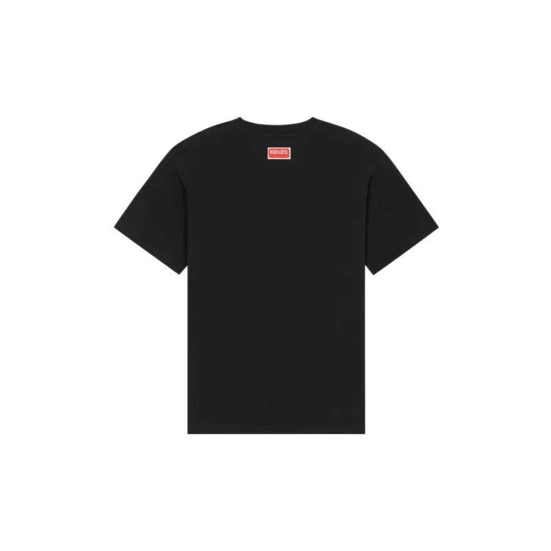 KENZO X Nigo Boke Flower Women's Crest Oversized T Shirt Black-1