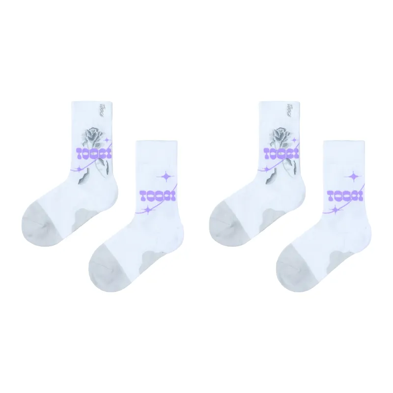 TOOCI Women's Mid Calf Socks-2