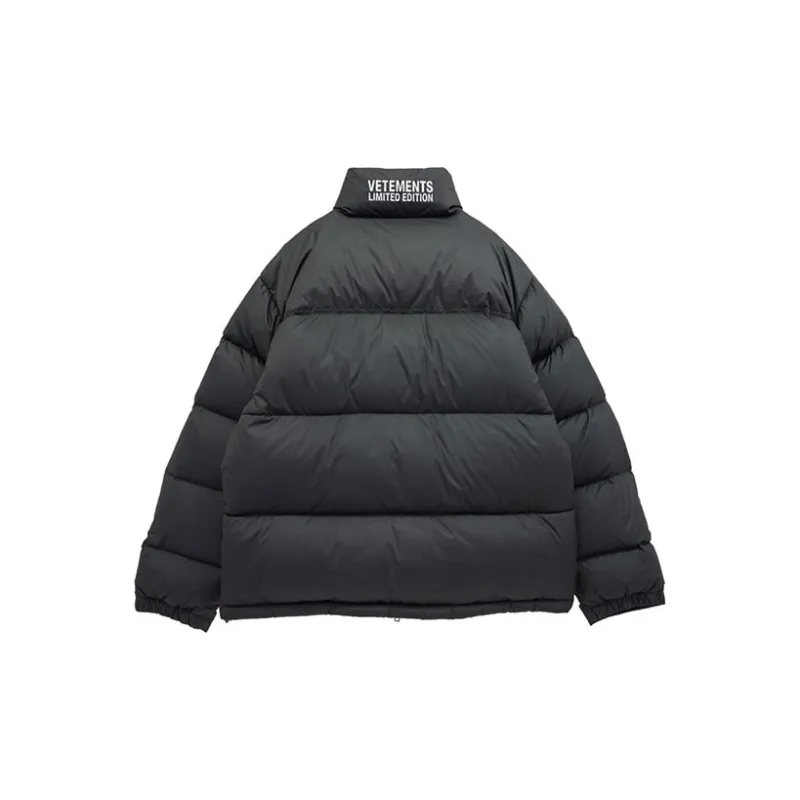 Vetements FW21 Down Jacket Men's Black-1