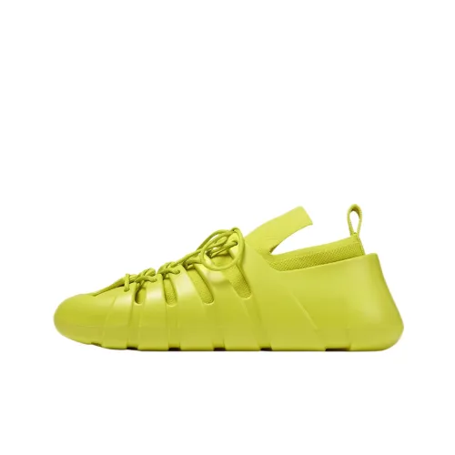 Bottega Veneta Casual Shoes Men Low-Top Yellow