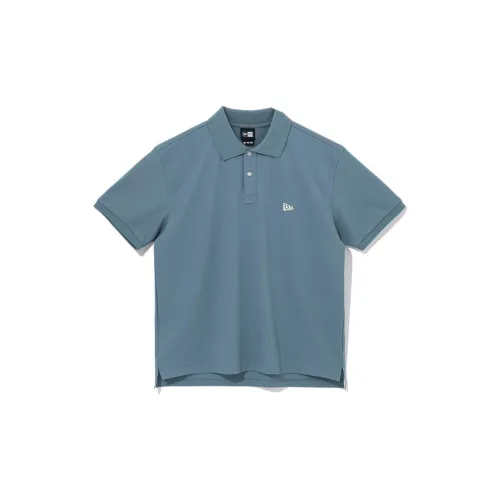 New Era Polo Shirts Men Blue