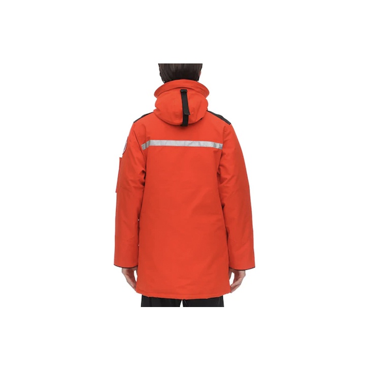 Cdg X Canada Goose Down Jackets Men Orange