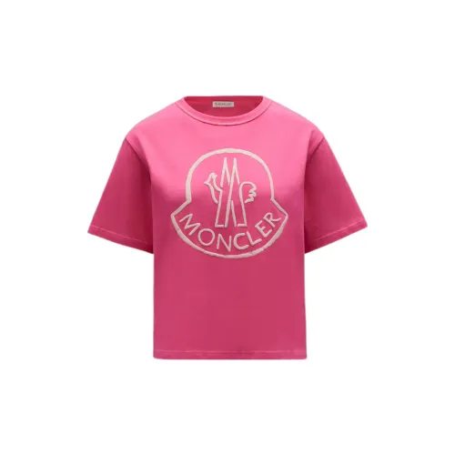 Moncler T-Shirts Women's Pink