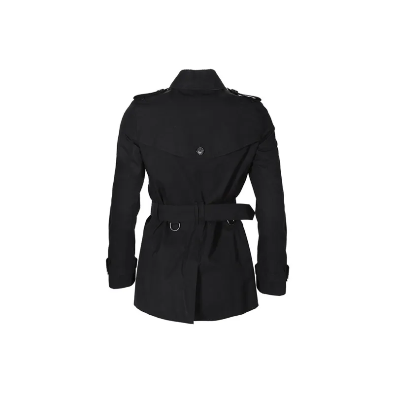 Burberry Trench Coat Women's Black-1