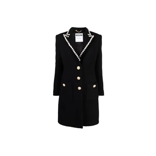 MOSCHINO Coats Women's Black