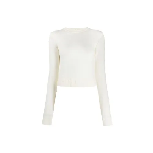 JIL SANDER Cropped Wool Knit Jumper