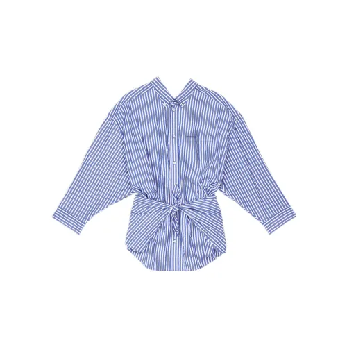 Balenciaga Shirts Women's Blue