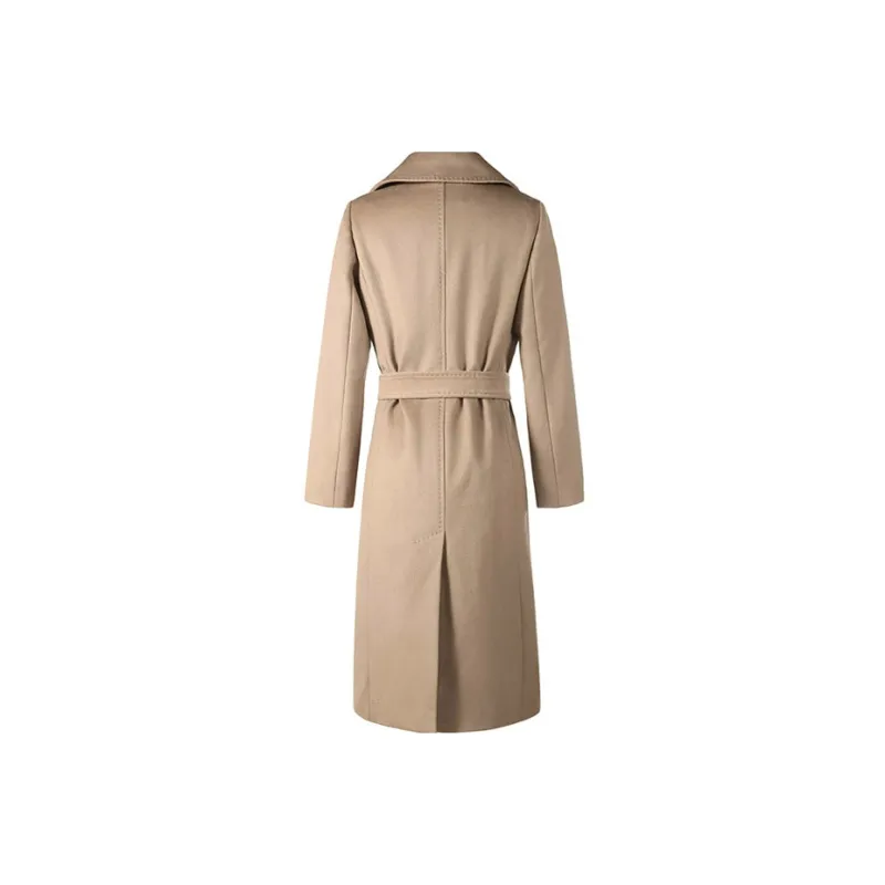 MaxMara Studio Coats Women's Camel-1