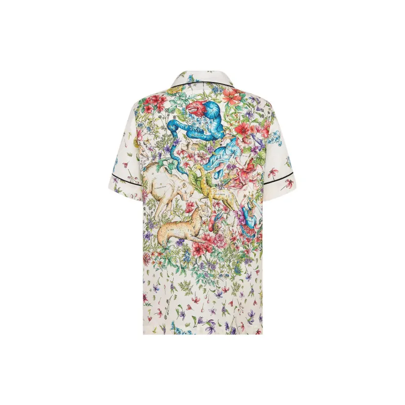 DIOR Quarterly New Products Shirts Women's White-1