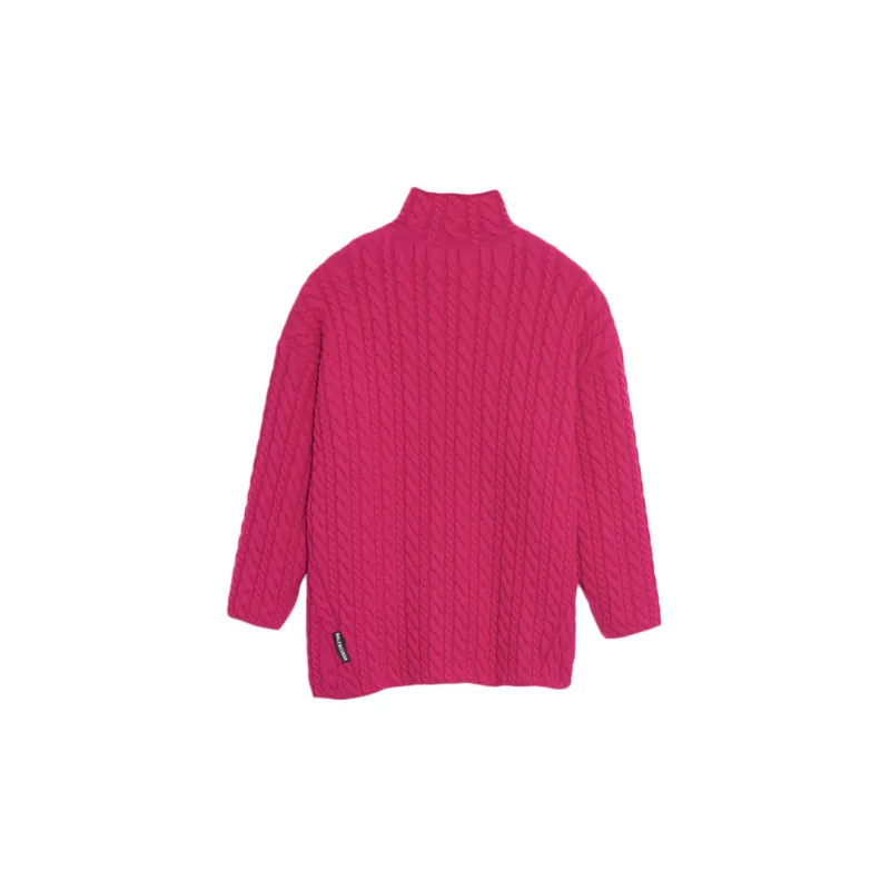 Balenciaga Loose Fit Sweater Women's Pink-1