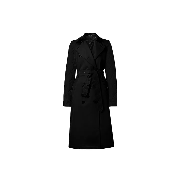 Burberry Trench Coat Women's Black-1