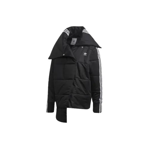 Adidas Originals Puffer Track Puffer Jackets Women's Black