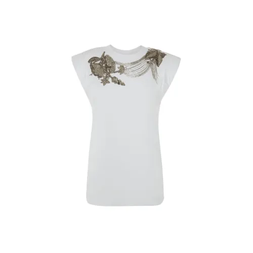 Alexander McQueen T-Shirts Women's White